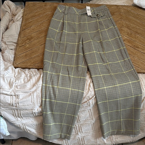 Paige Plaid Pants - Picture 2 of 3